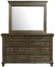 Elements International McCoy Charcoal Dresser and Mirror-1