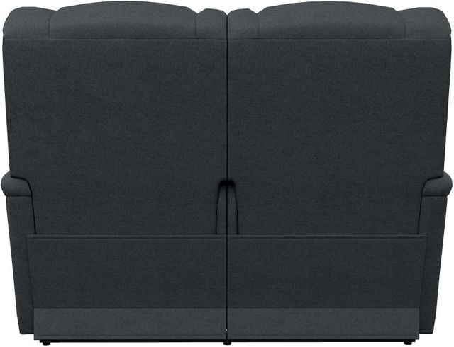 La-Z-Boy® Pinnacle Denim Power Wall Reclining Loveseat with Headrest and Lumbar-3