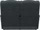 La-Z-Boy® Pinnacle Denim Power Wall Reclining Loveseat with Headrest and Lumbar-3