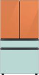 Samsung Bespoke 36" Morning Blue Glass French Door Refrigerator Middle Panel-5