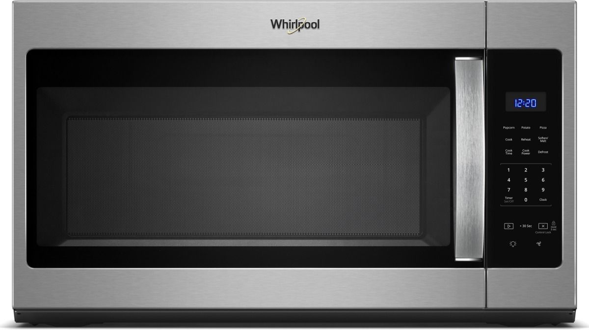 Whirlpool® 1.7 Cu. Ft. Fingerprint Resistant Stainless Steel Over the Range Microwave