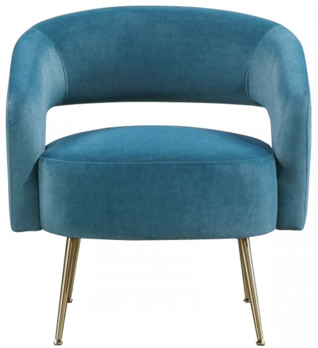 Homelegance® Roslyn Dark Teal Accent Chair-2