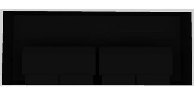 Vent-A-Hood® 54" Black Contemporary Wall Mounted Range Hood-3