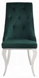 ACME Furniture Dekel 2-Piece Green Side Chair Set-1