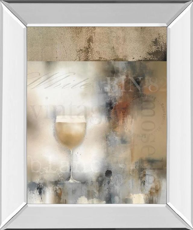 Classy Art Cellar I by J.P Prior Mirror Framed Wall Art-0