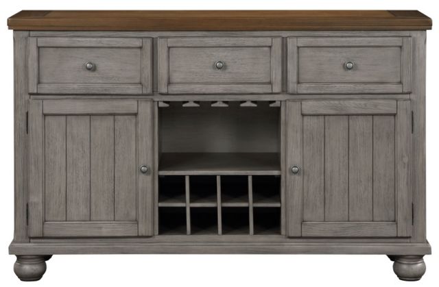 Homelegance® Tigard Cherry/Gray Server-2
