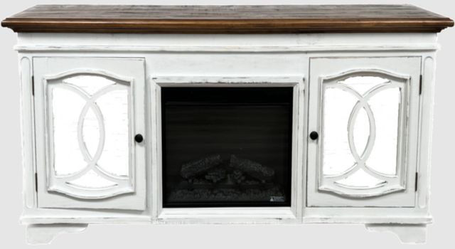Million Dollar Rustic Nero White/Rodeo 74" Flat-Panel Television-0