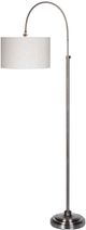 Forty West Porter Silver/Pewter Floor Lamp-0