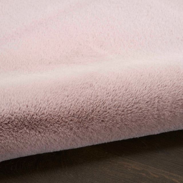Nourison Home™ Soft Plush Rabbit Fur SFF01 Lavender 5'x7' Area Rug-3
