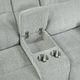 New Classic® Home Furnishings Chablis Mist Gray Manual Reclining Console Loveseat-5
