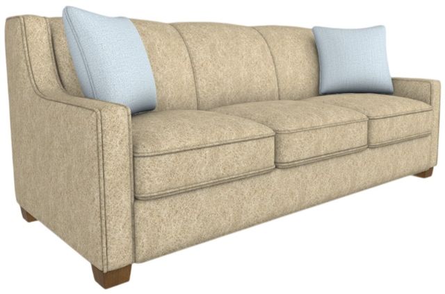 Best® Home Furnishings Customizable Marinette Full Memory Foam Sofa Sleeper with Dark Walnut Legs-0