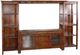 Sunny Designs™ Santa Fe Dark Chocolate Entertainment Wall with Pier-0