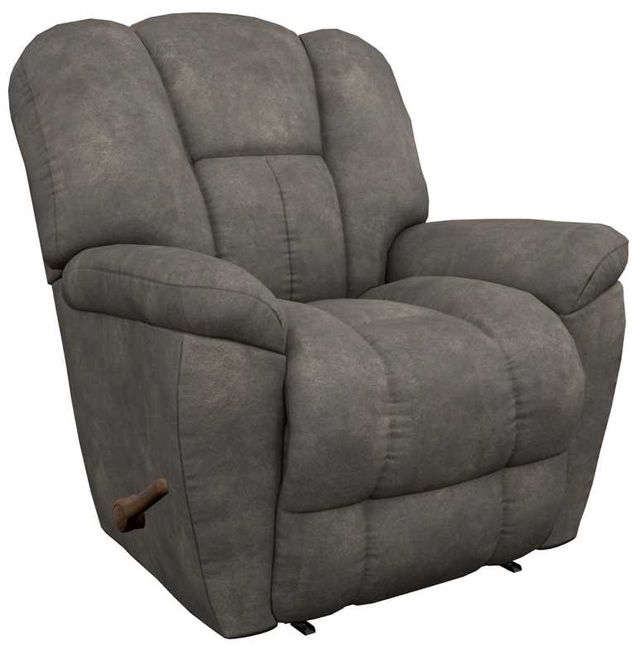 La-Z-Boy® Maverick Smoke Manual Wall Recliner-0