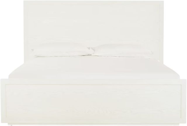 Bassett® Furniture Willow Timeless White Queen Panel Bed-2