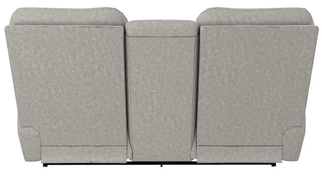 La-Z-Boy® Trouper Dove Manual Reclining Loveseat with Console-3