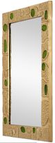 Currey & Company Beau Monde Gold/Green Mirror-1