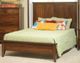 Urban Collections by Yutzy Woodworking Cortland Retreat Cherry/Rich Tobacco King Panel Bed-0