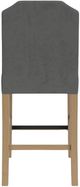 Riverside Furniture Mix-N-Match Chairs 2-Piece Slate Clipped Top Upholstered Stool Set-4
