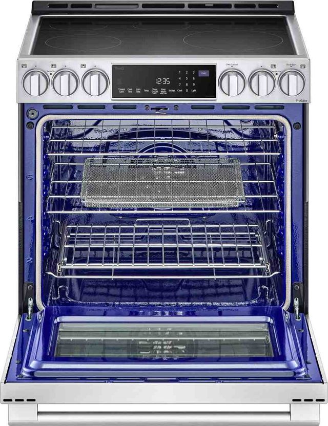 LG Studio 30" PrintProof™ Stainless Steel Slide In Induction Range-3