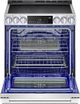 LG Studio 30" PrintProof™ Stainless Steel Slide In Induction Range-3