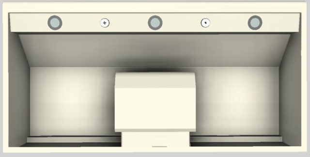 Vent-A-Hood® 42" Biscuit Under Cabinet Range Hood-2