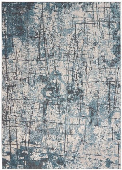 Nourison Home™ CK970 Vapor Gray Blue 5'x7' Area Rug-0