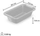 Le Creuset® 9.06" Black Nonstick Loaf Pan-5