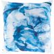 Surya Azora Sky Blue 18"x18" Toss Pillow with Down Insert-0