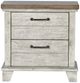 Steve Silver Co. Bear Creek 4-Piece White Smoke King Bedroom Set-4