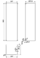 Smeg Stainless Steel Chimney extension-1