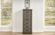 A-America® Glacier Point Gray Stone Lingerie Chest-3