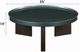ACME Furniture Lakita Blackish Green High Gloss Coffee Table with Smoked Oak Base-3