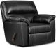 Nationwide Furniture Distributors Black Recliner-0
