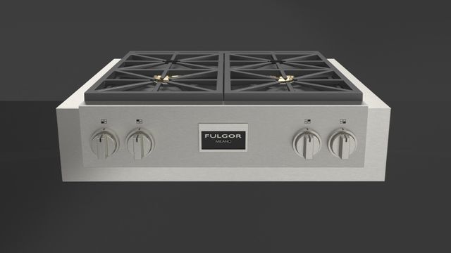 Fulgor Milano® Sofia 600 Series 30" Stainless Steel Professional Gas Rangetop-2