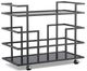 VIG Furniture Modrest Deakin Black Wine Rack-0