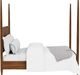 Riverside Furniture Elsie Classic Walnut Queen Poster Bed-4