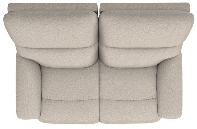 La-Z-Boy® Brooks Muslin Power Reclining Loveseat with Headrest-4