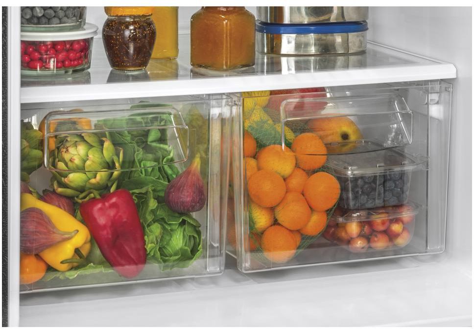 Haier 18.1 Cu. Ft. Top Freezer Refrigerator-White | Ace Appliance