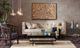 Olliix by INK+IVY Glass Top Coffee Table with Natural Tavarua Base-2