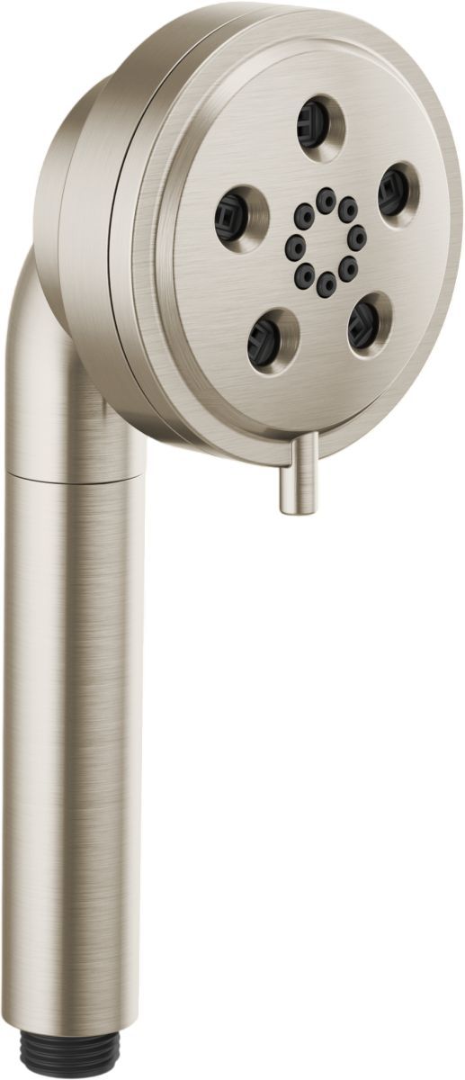 Brizo Essential™ Brilliance® Luxe Nickel® Linear Round H2Okinetic® Multi-Function Handshower-0