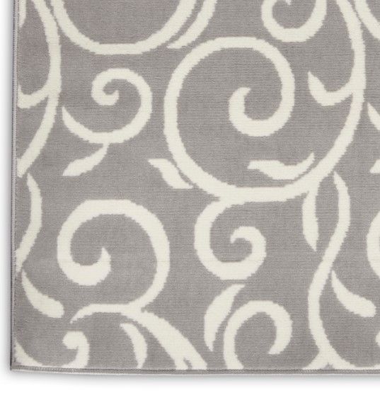 Nourison Home™ Grafix Gray 5'x7' Style 1 Area Rug-3