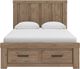 Signature Design by Ashley® Oliandon 4-Piece Light Brown Queen Storage Panel Bedroom Set-3