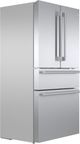 Bosch® 800 Series 36" 20.5 Cu. Ft. Stainless Steel Counter Depth French Door Refrigerator-3