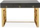 TOV Furniture Audrey Grey Lacquer Desk-4