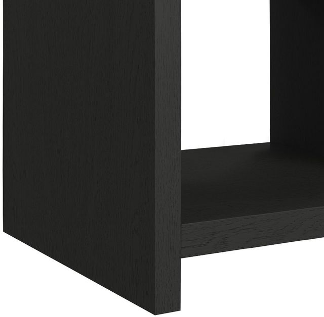Elements International Ridgemont Black End Table-4