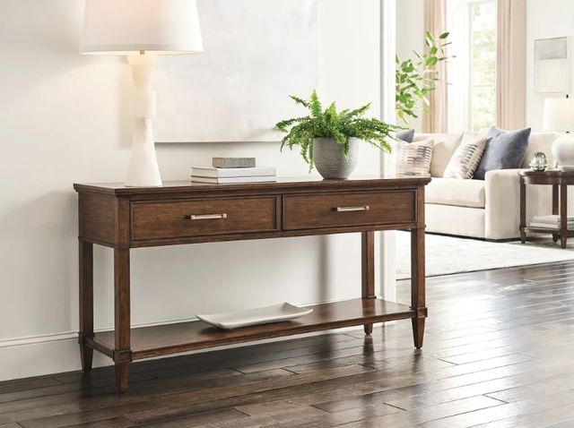 Hammary® Longham Warm Auburn Console Table-1