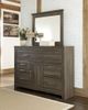 Signature Design by Ashley® Juararo Dark Brown Dresser and Mirror-4