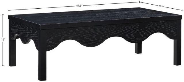 Meridian Furniture Fiora Black Coffee Table-3