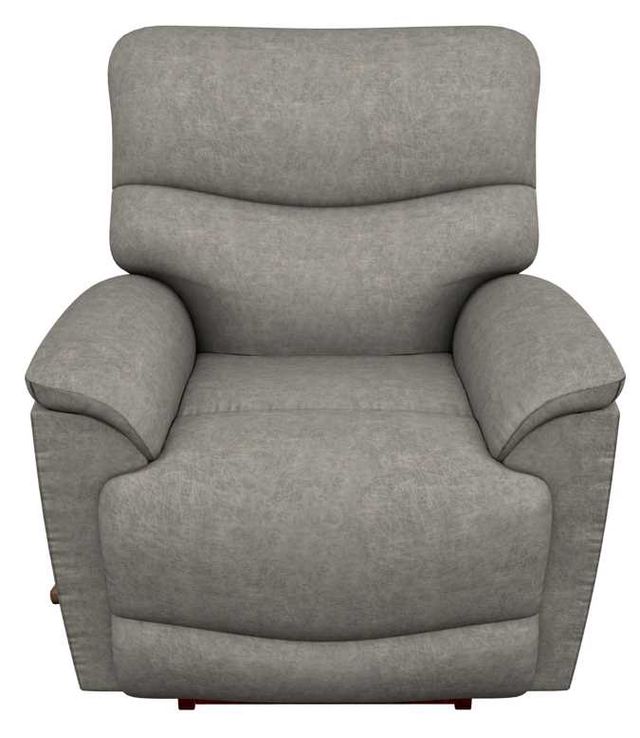 La-Z-Boy® Trouper Charcoal Manual Rocking Recliner-1