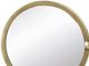 A & B Home Harmony Champagne Gold Wall Mirror-4